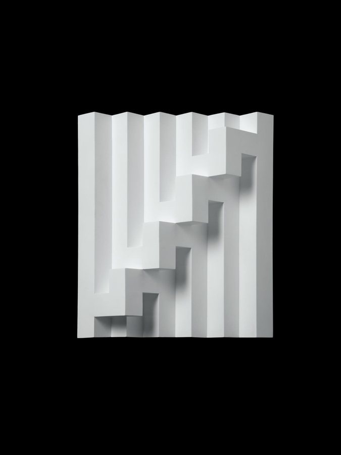 Kokerbinding, 2024, MDF Acryl