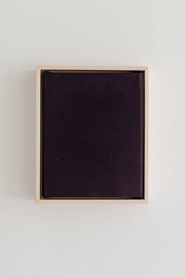 A kind of Sunday - Colour Study 7, 2026, Acrylics | raw canvas | Californian maplewood frame