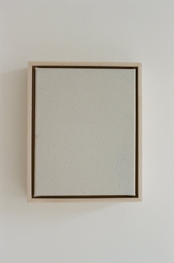 Sea Air Series: Sky blue, 2026, Mixed media | Raw canvas