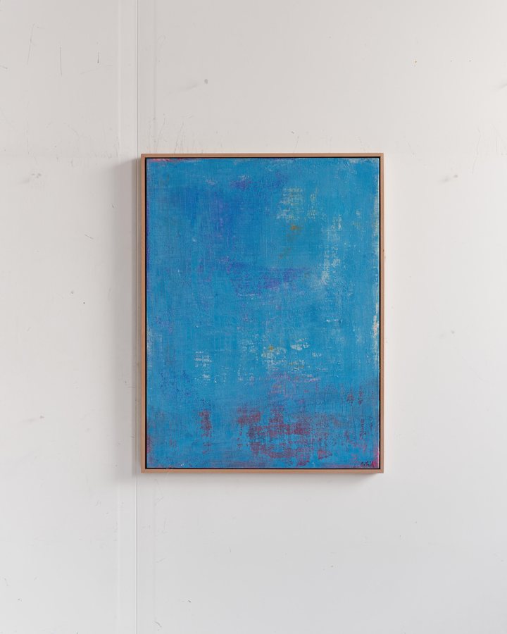 Opposites attract, 2025, Cold wax | acrylics | canvas