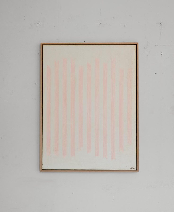 Almost summer, 2026, Cold wax | acrylics | wood
