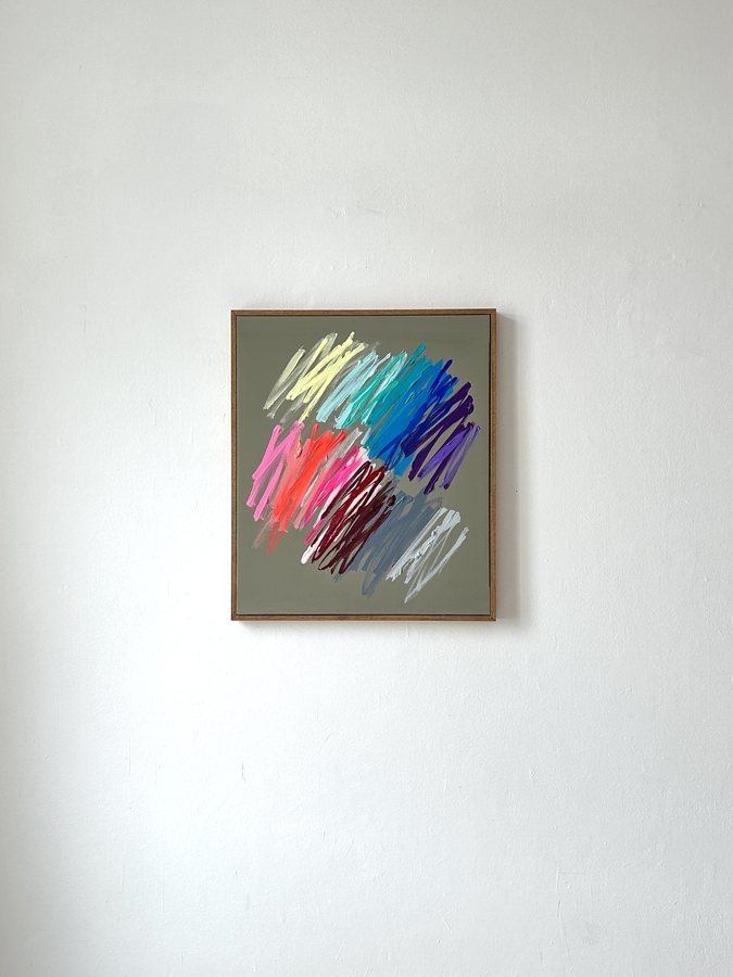Disco 2, 2025, Acrylics on canvas