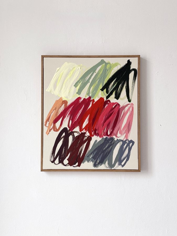 Little colorbeat, 2025, Acrylics on canvas