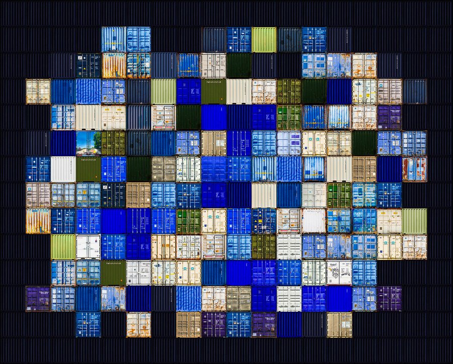 Blue bunch, 2025, Photography, baryta-paper, edition print