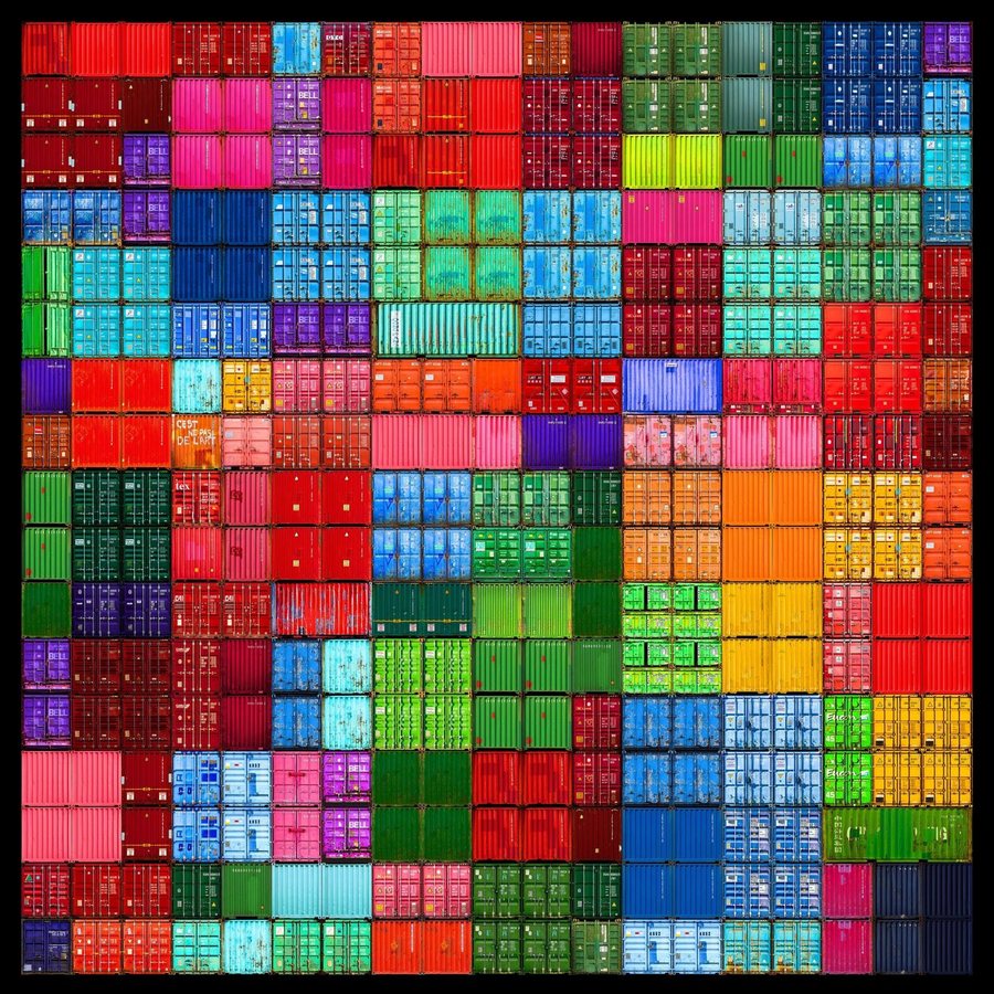 Container addict, 2025, Photography, baryta-paper, edition print