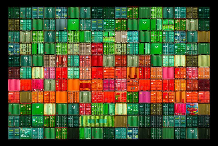 Green horizon, 2025, Photography, baryta-paper, edition print