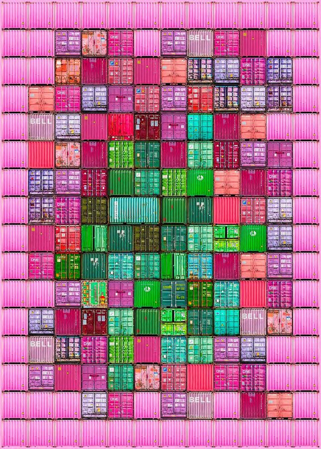The Pink One, 2025, Photography, baryta-paper, edition print