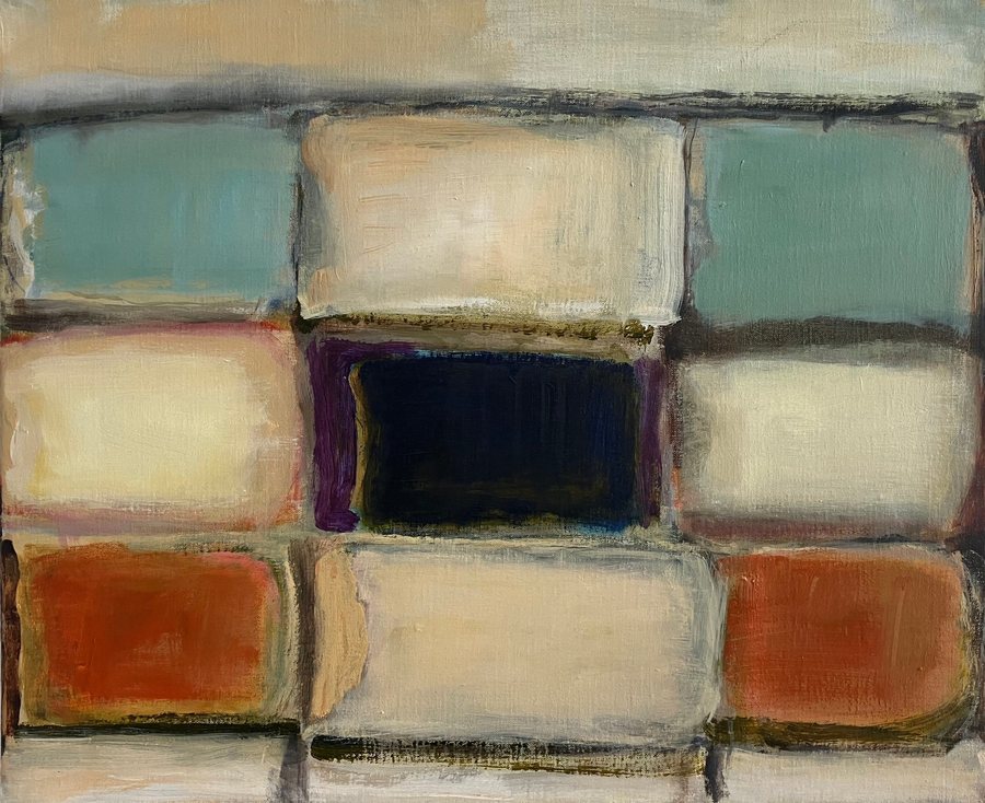 AL21-34, 2021, Alkyd on linen