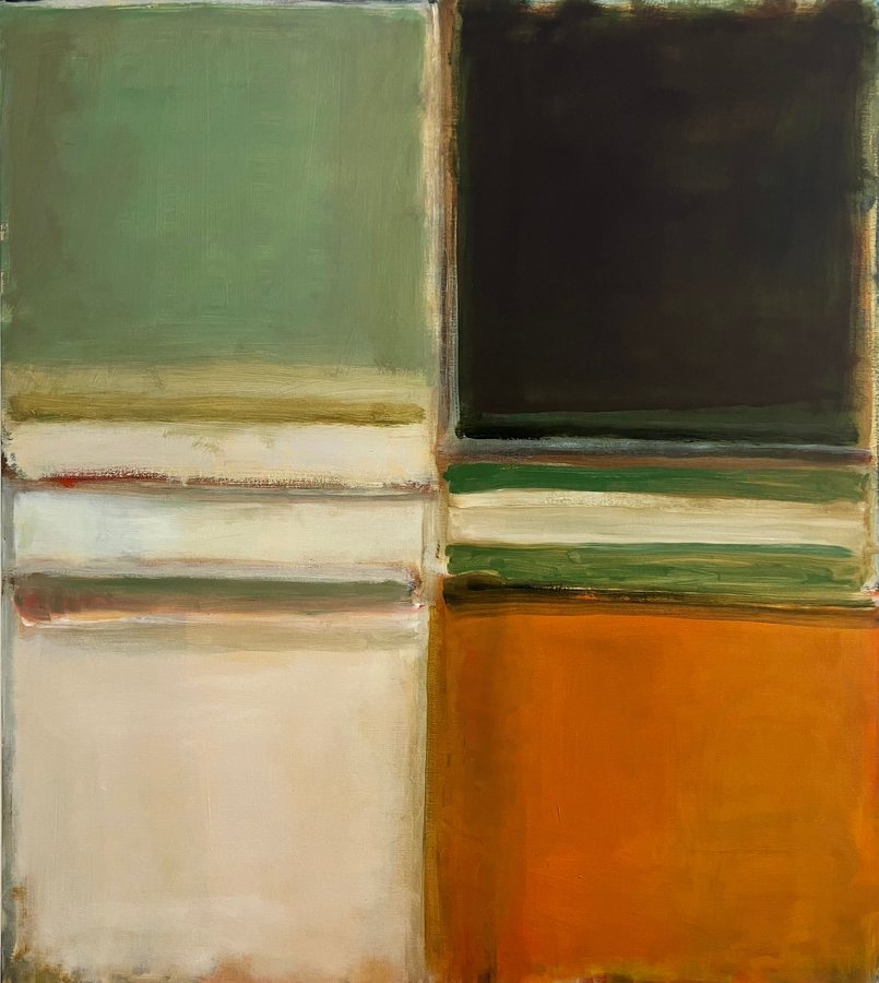 AL23-48, 2023, Alkyd on linen