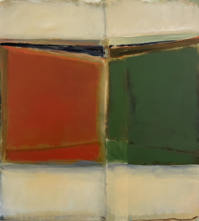 AL21-28, 2024, Alkyd on linen