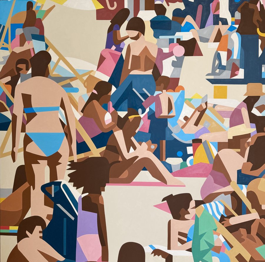 Popsicle, 2025, Oil on linen