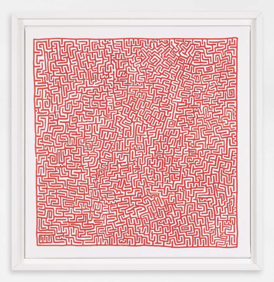 Code, 2026, Acrylic on canvas