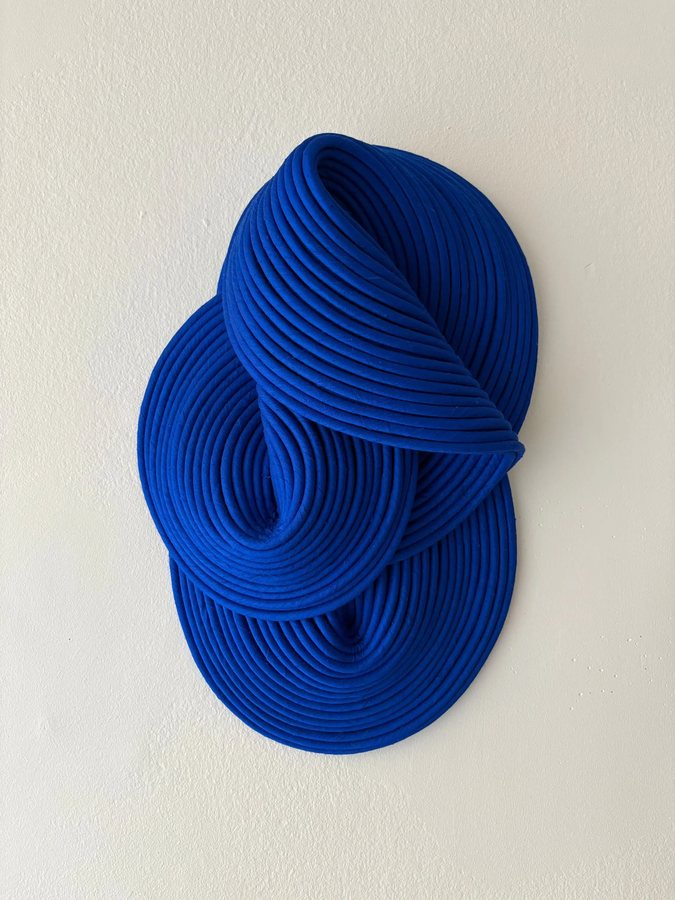 Midnights II, 2026, Raw silk with cotton cord filling | Backing hardened