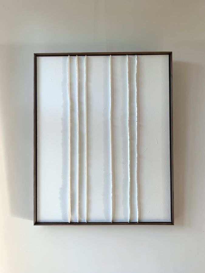 Rythme de vie, 2026, Handmade linen paper | natural paint
