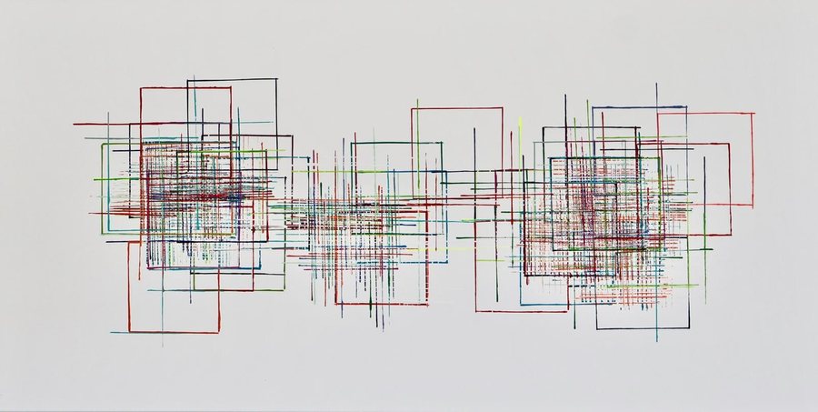 Labyrinth, 2025, Acrylics | canvas