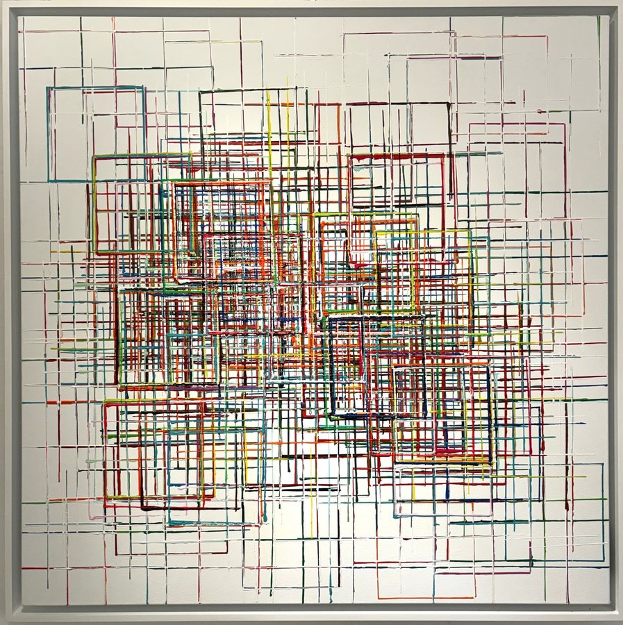 Labyrinth, 2026, Acrylics on canvas